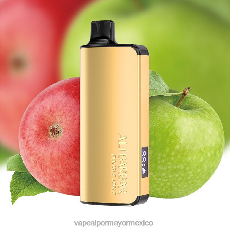 Jugo De Vapeo - Alibarbar Ingot 9000 vaporizadores desechables manzana doble HJ86228