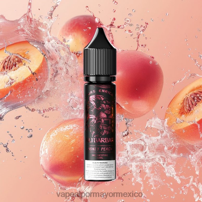 Jugo De Vapeo - Alibarbar narguile de ónix durazno miel HJ86288