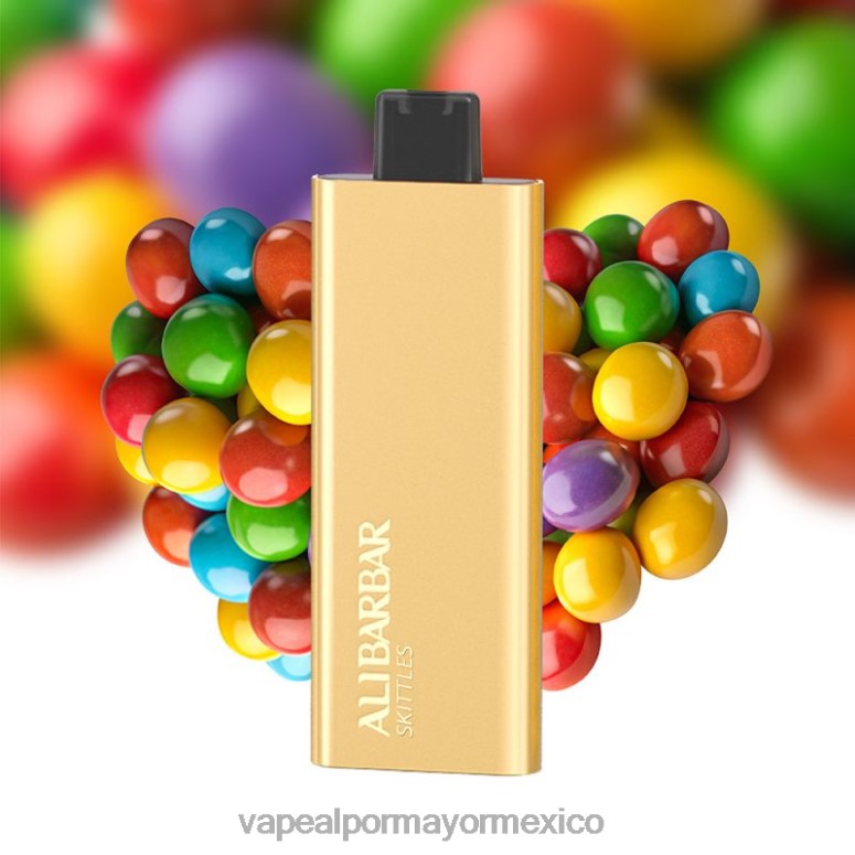 Atomizador Vaporizador Elétrico - Alibarbar Pandora 7000 vaporizadores desechables caramelo arcoiris HJ86260