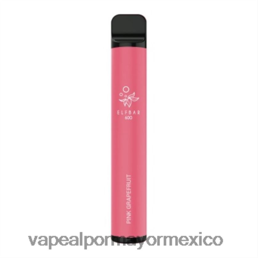 Vaporizador Desechable Al Por Mayor Toronja rosa D4H84F105 ELFBAR 600