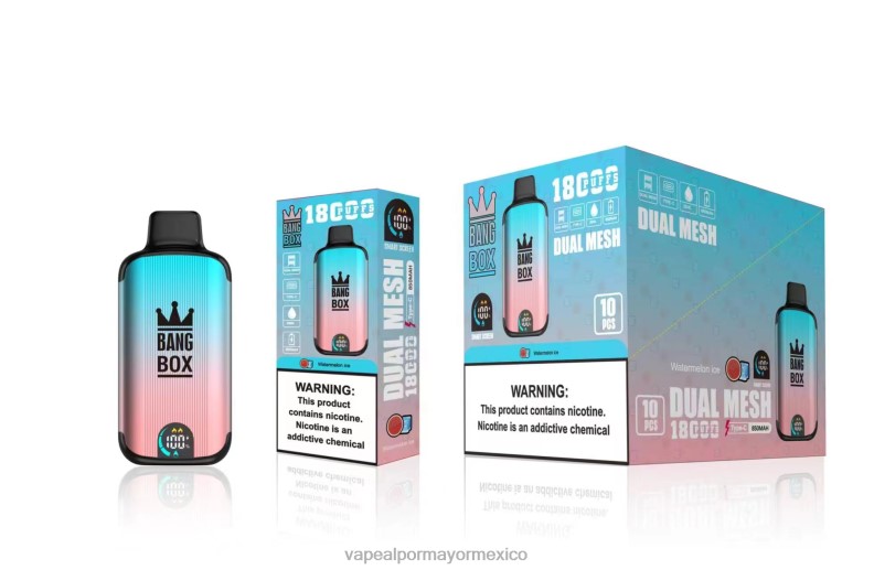 Jugo De Vapeo - Bang Box 18000 bocanadas hielo de sandia 8H0B096