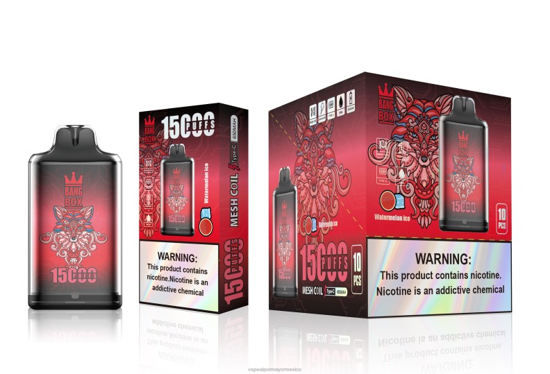 Jugo De Vapeo - Bang Box s1-15000 bocanadas hielo de sandia 8H0B0106
