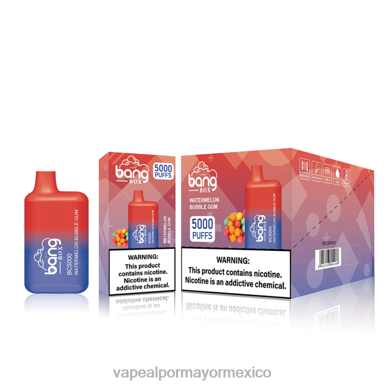 Vaporizador Desechable Por Mayor - Bang Box bc5000 desechable 8H0B087