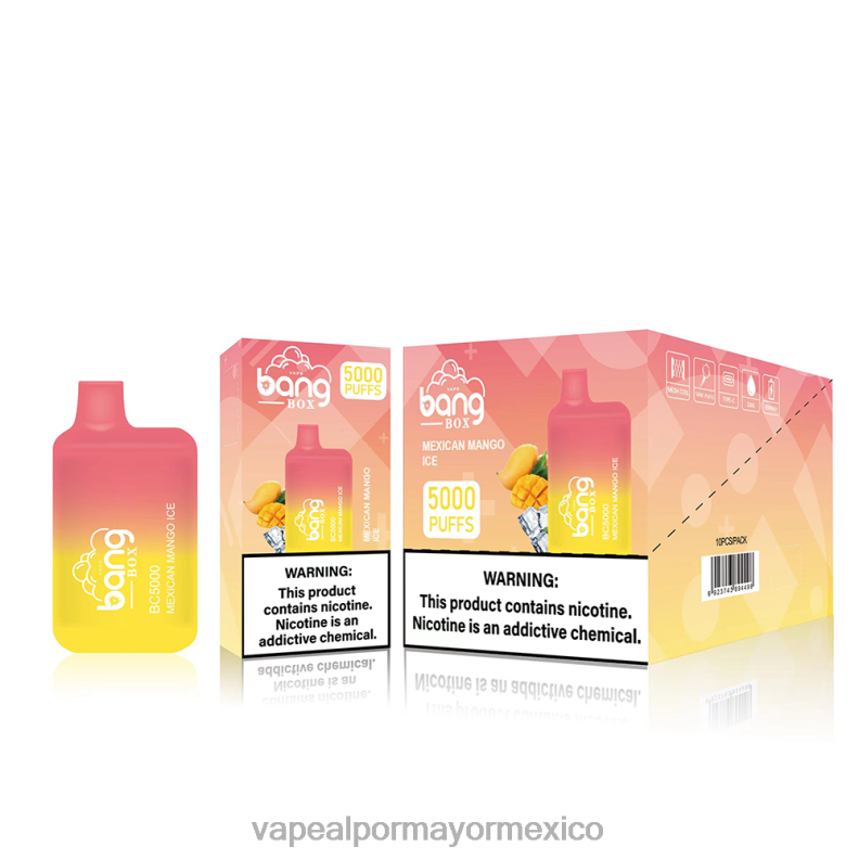 Vaporizador Desechable Por Mayor - Bang Box bc5000 desechable 8H0B087