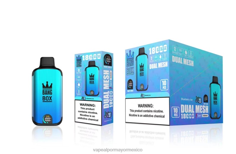 Vaporizador Desechable Precio - Bang Box 18000 bocanadas hielo de arándanos 8H0B090