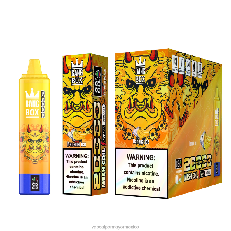 Vaporizador Desechable Precio - Bang Box 20000 hielo de plátano 8H0B057