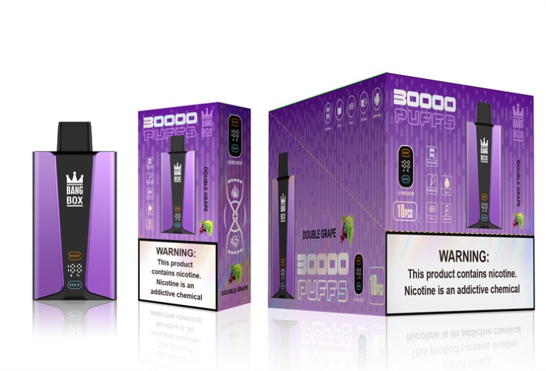 Vaporizador Mexico - Bang Box Pantalla inteligente de 30000 inhalaciones uva doble 8H0B085
