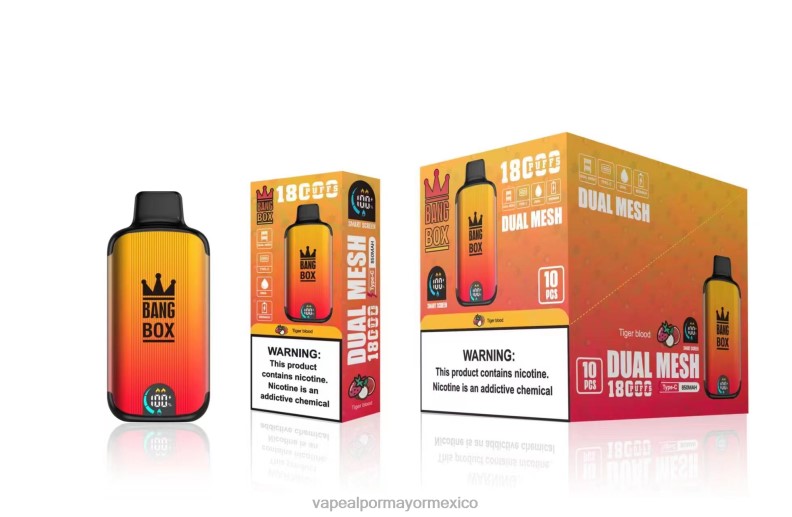Venta De Vaporizadores Al Por Mayor - Bang Box 18000 bocanadas sangre de tigre 8H0B094