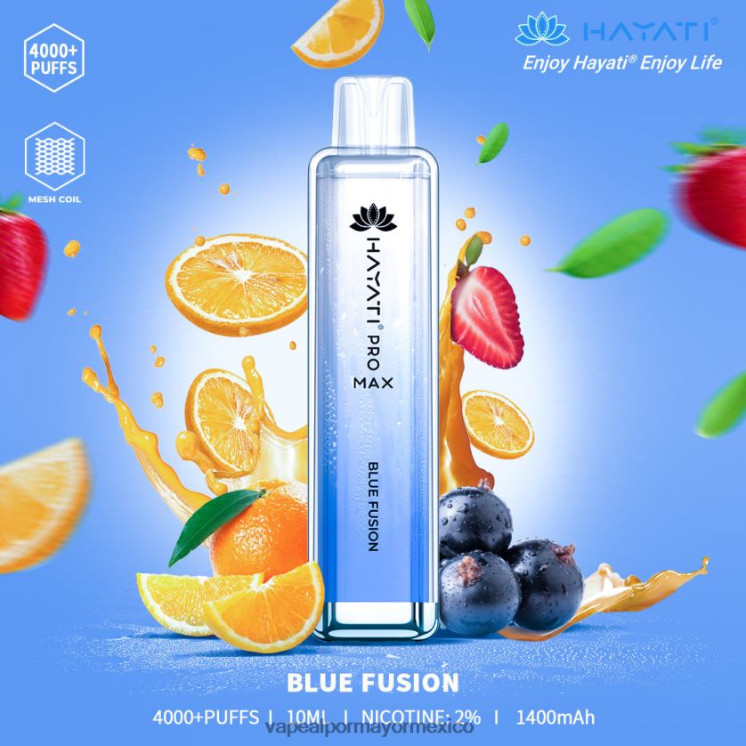 fusión azul