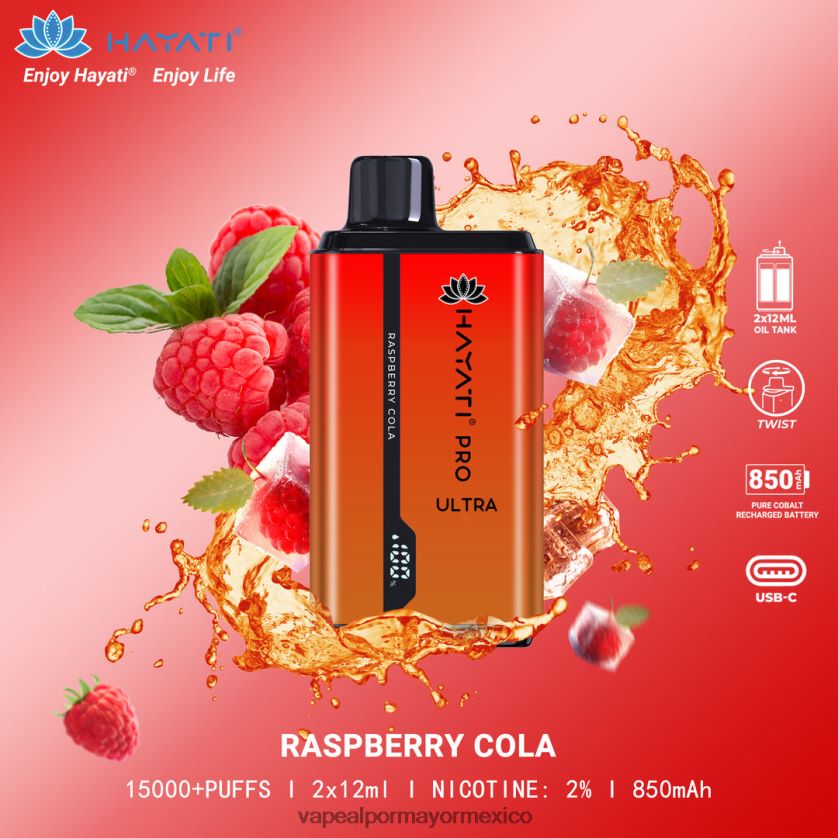 cola de frambuesa