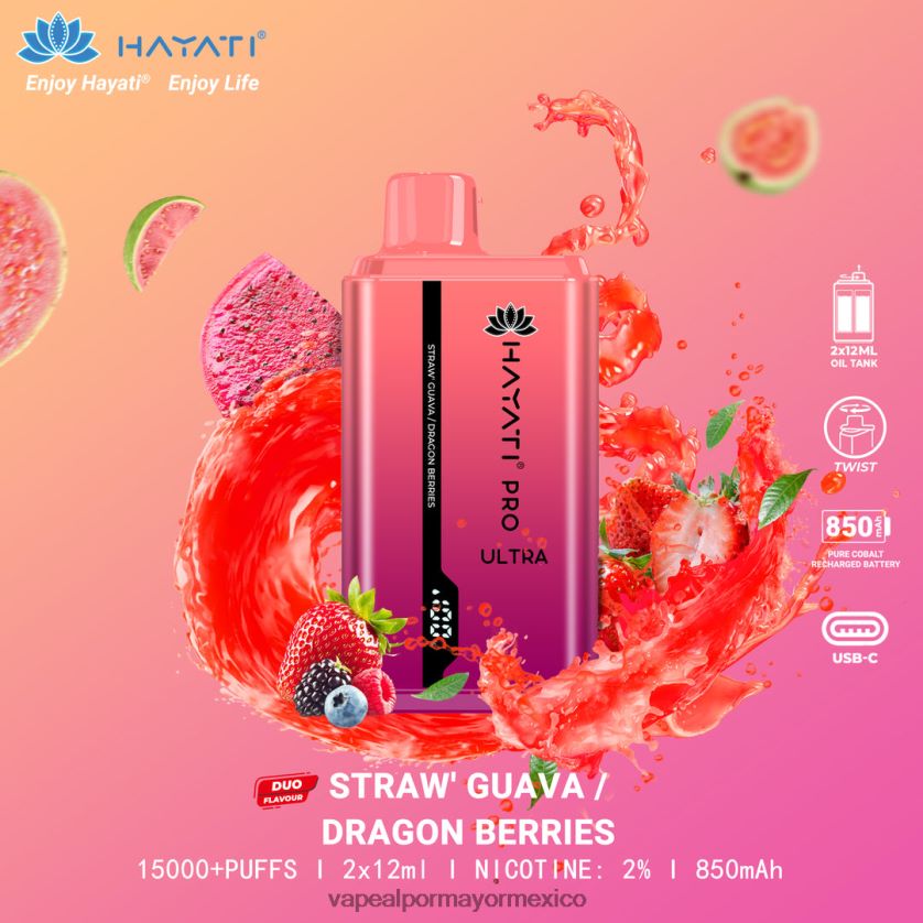 fresa guayaba/bayas de dragón