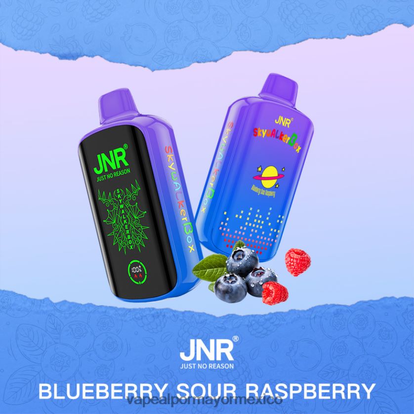 Vaporizador Desechable Al Por Mayor arándano frambuesa agria D4H84F585 JNR SKYWALKER BOX