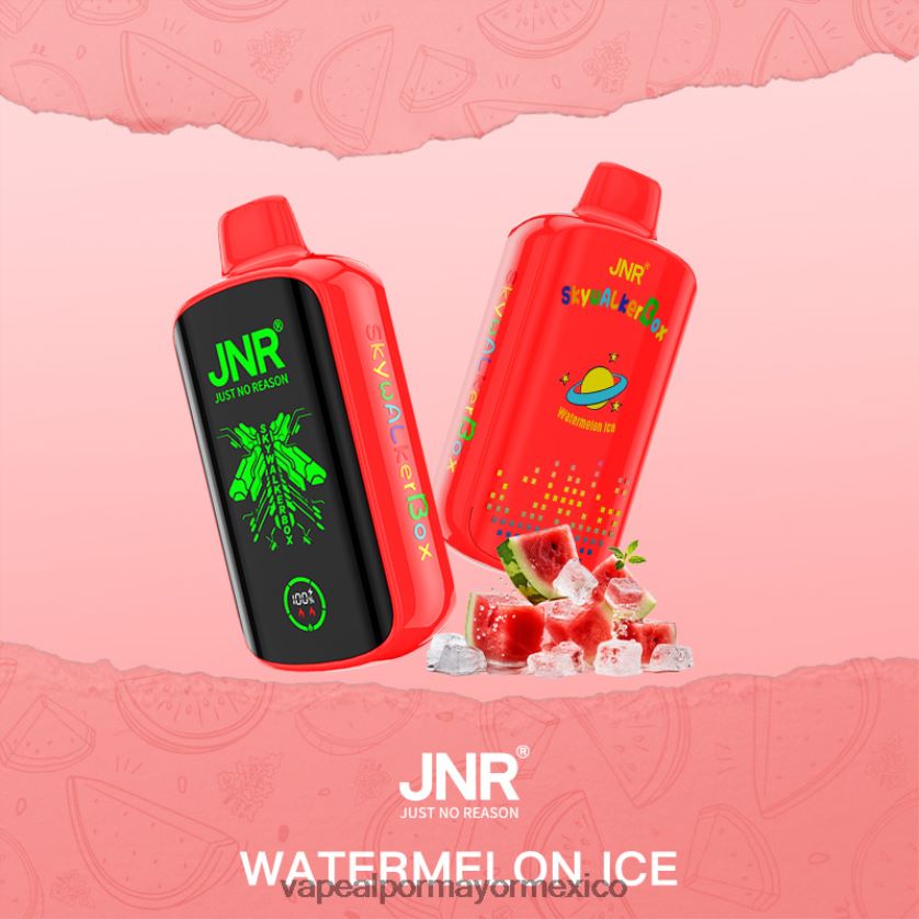 Vaporizador Desechable Al Por Mayor hielo de sandia D4H84F595 JNR SKYWALKER BOX