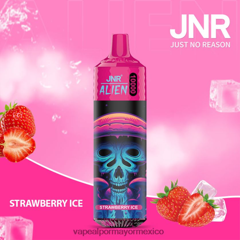 hielo de fresa