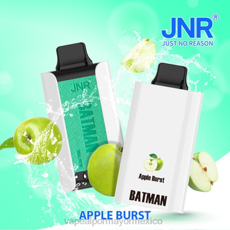 explosión de manzana