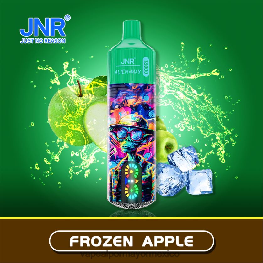 Vaporizador Desechable Por Mayor manzana congelada D4H84F569 JNR ALIEN MAX