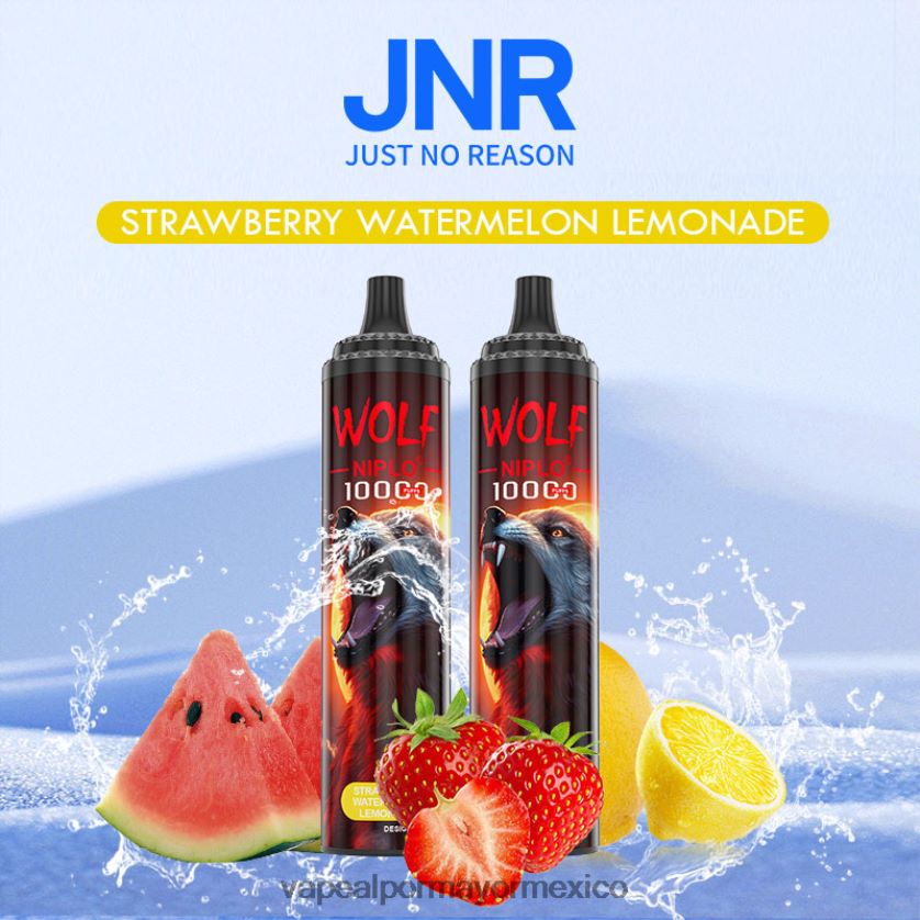 limonada de fresa y sandia