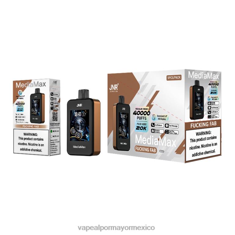 JNR MediaMax bocanada de 40k jodidamente fabuloso J846V13 Cigarrillo Electrónico Al Por Mayor
