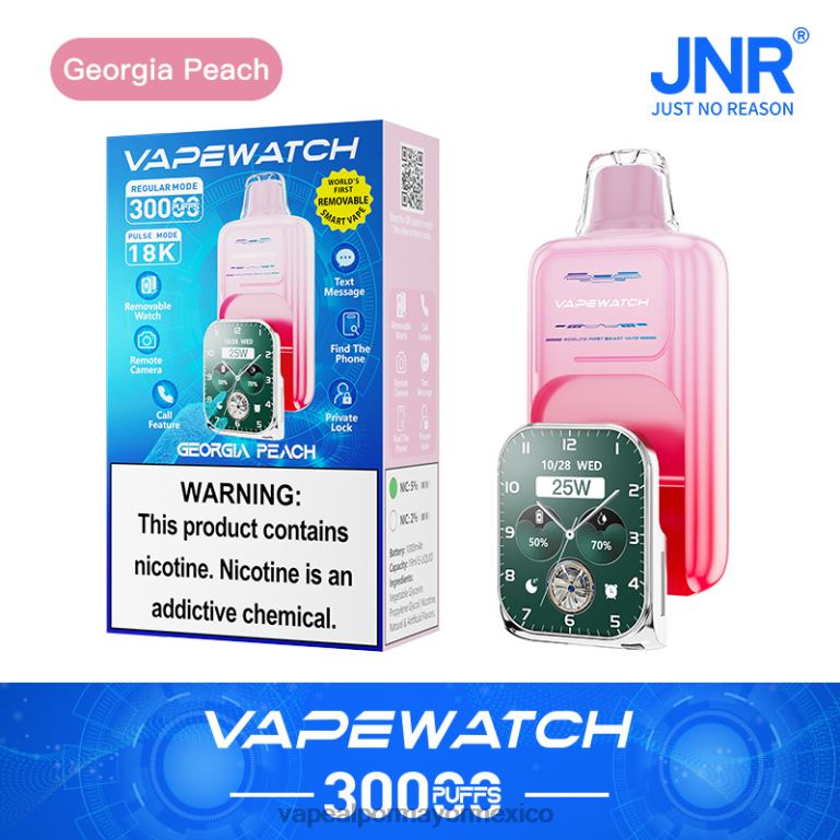 JNR reloj vapeador melocotón de georgia J846V3 Cigarrillo Electrónico Al Por Mayor