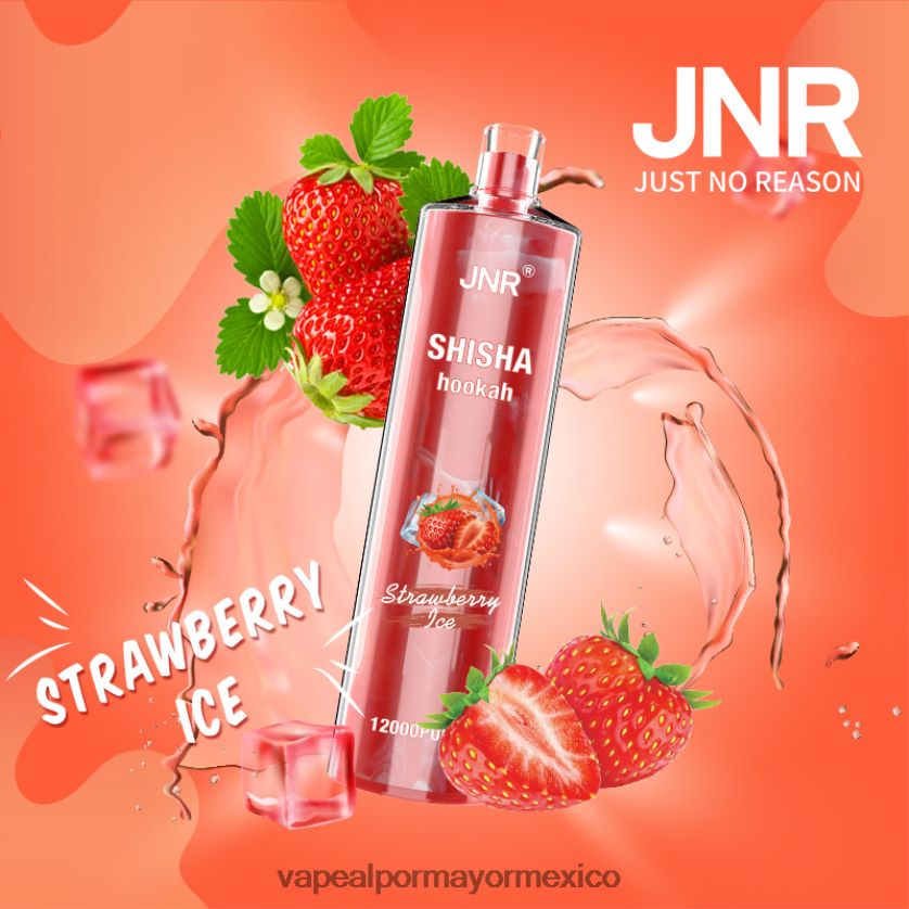 hielo de fresa