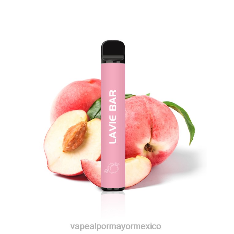 Vaporizador Desechable Al Por Mayor - LAVIE BAR Versión al 2% 800 inhalaciones 608TD325 hielo de durazno