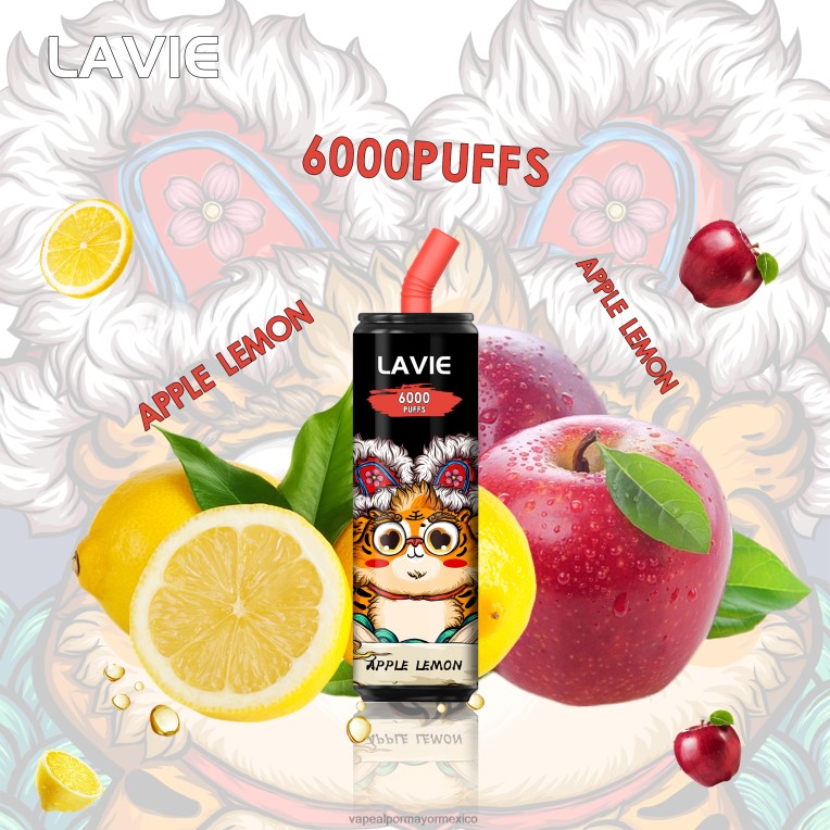 Vaporizador Desechable Al Por Mayor - LAVIE Coke BAR 6000 bocanadas 608TD275 manzana limon