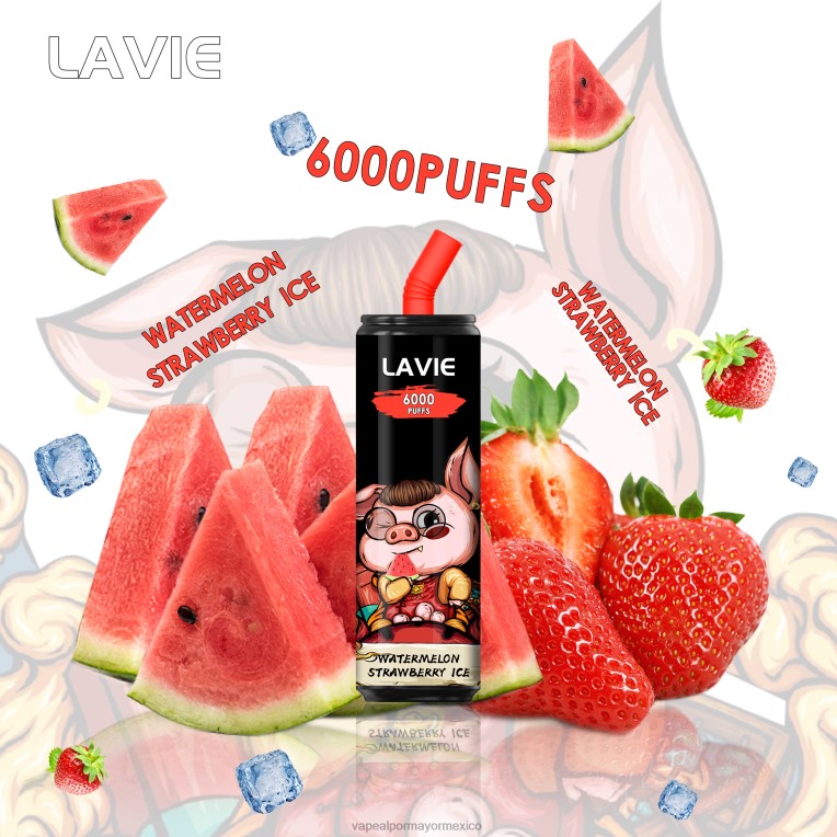 sandia fresa hielo