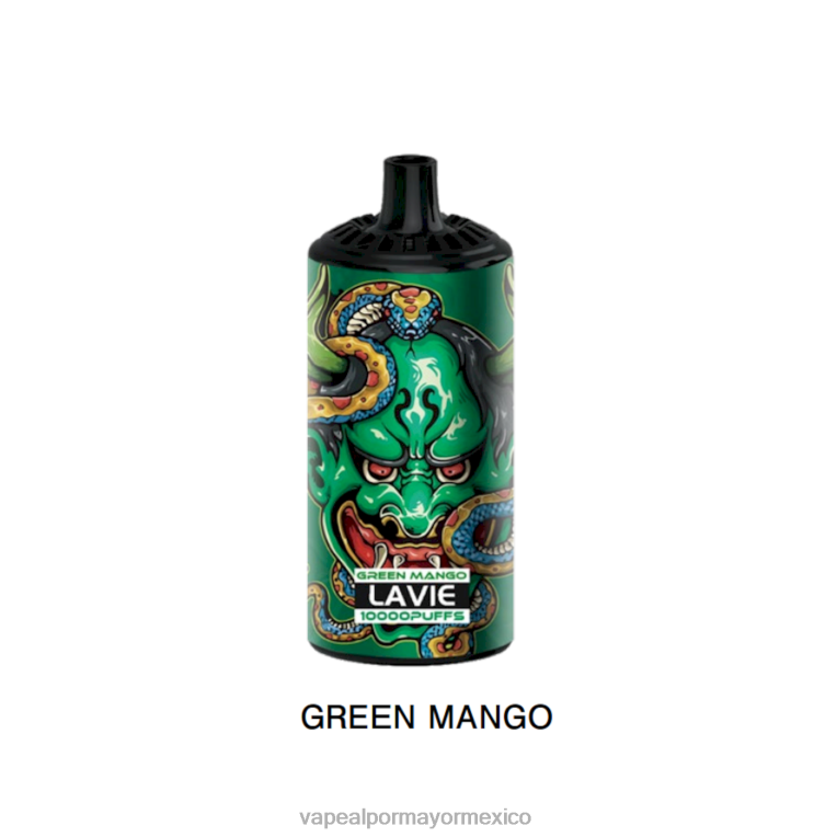 Vaporizador Desechable Al Por Mayor - LAVIE BEAST 10000 bocanadas 608TD365 mango verde