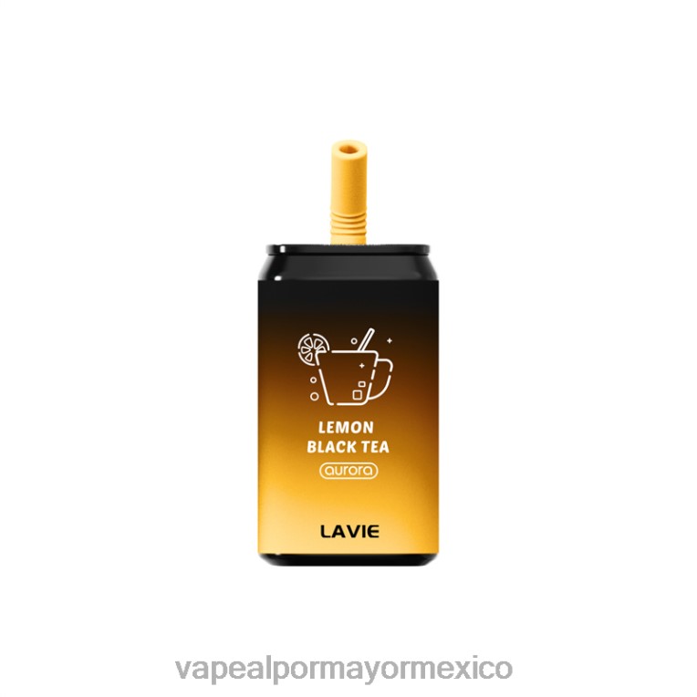 té negro de limón