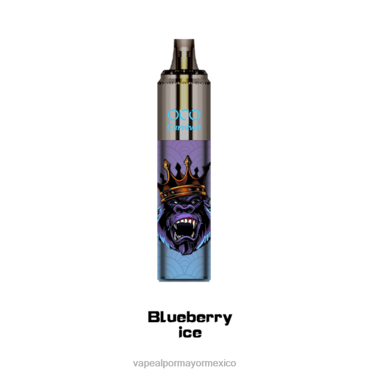 Vaporizador Desechable Por Mayor - LAVIE OCO carnaval 10000 bocanadas 608TD349 hielo de arándanos