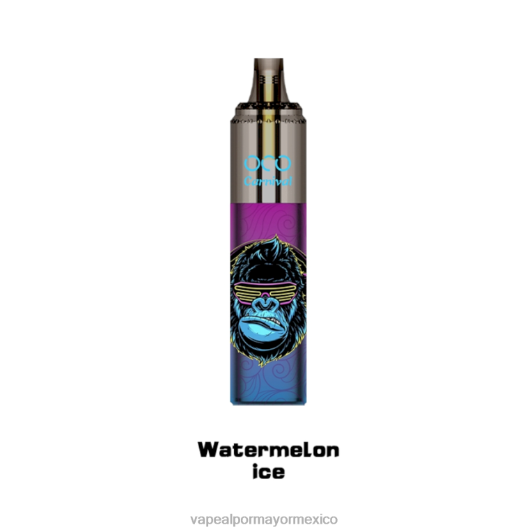 Vaporizador Desechable Por Mayor - LAVIE OCO carnaval 10000 bocanadas 608TD359 hielo de sandia