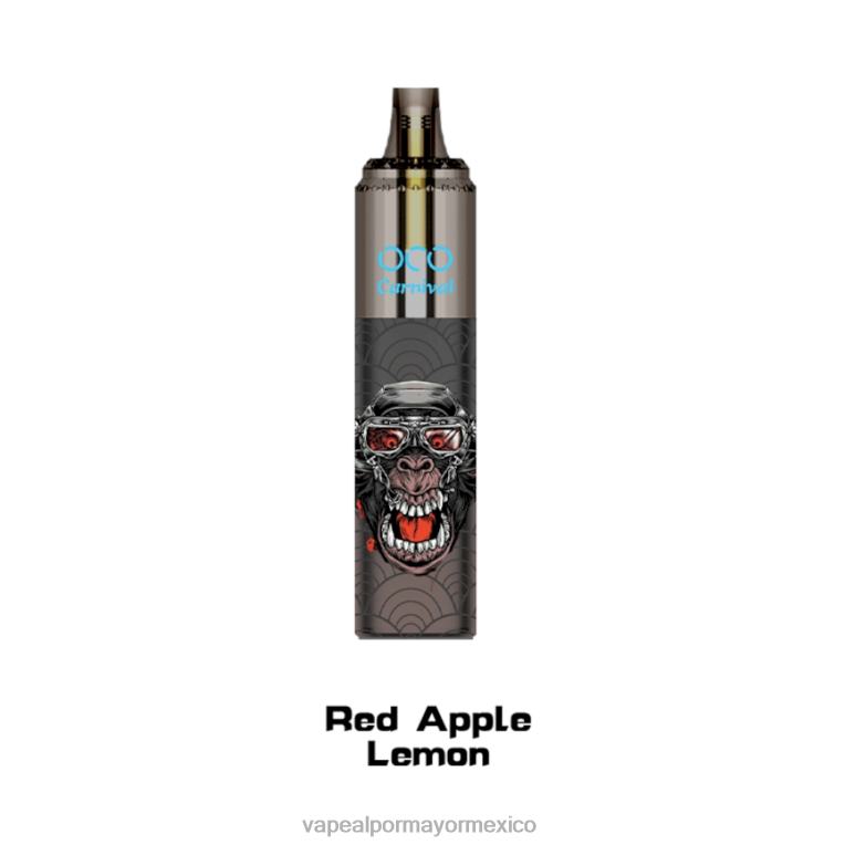 manzana roja limón