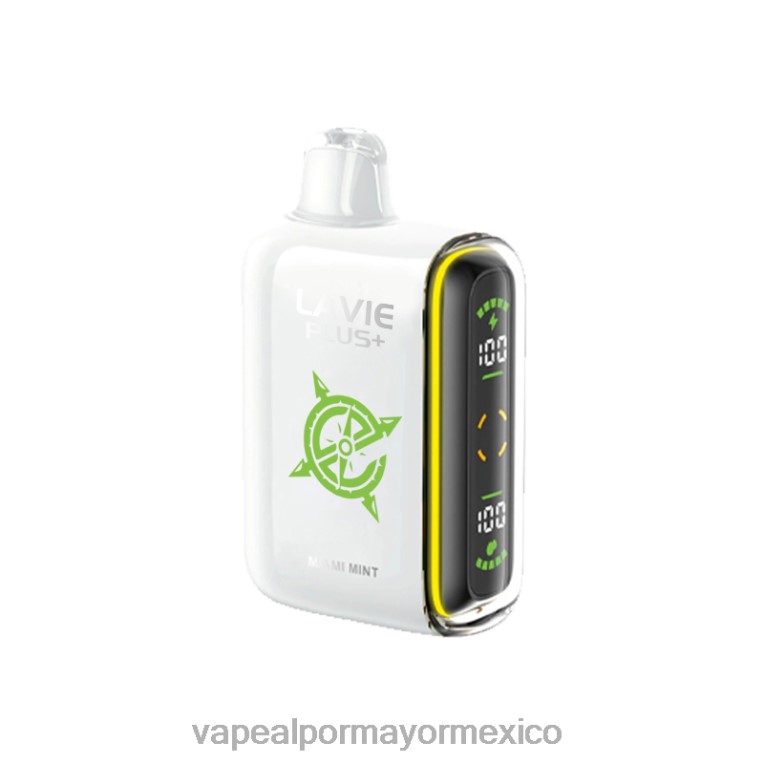 Jugo De Vapeo - LAVIE PLUS 15000 bocanadas 608TD98 menta de miami
