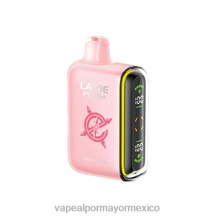 Vaporizador Al Por Mayor - LAVIE PLUS 15000 bocanadas 608TD104 hielo de fresa