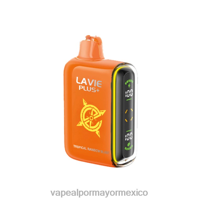Venta De Vaporizadores Al Por Mayor - LAVIE PLUS 15000 bocanadas 608TD96 explosión del arco iris tropical