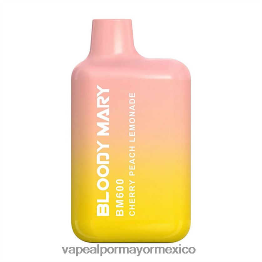 Vaporizador Desechable Al Por Mayor limonada de cereza y durazno D4H84F355 LOST MARY BM600