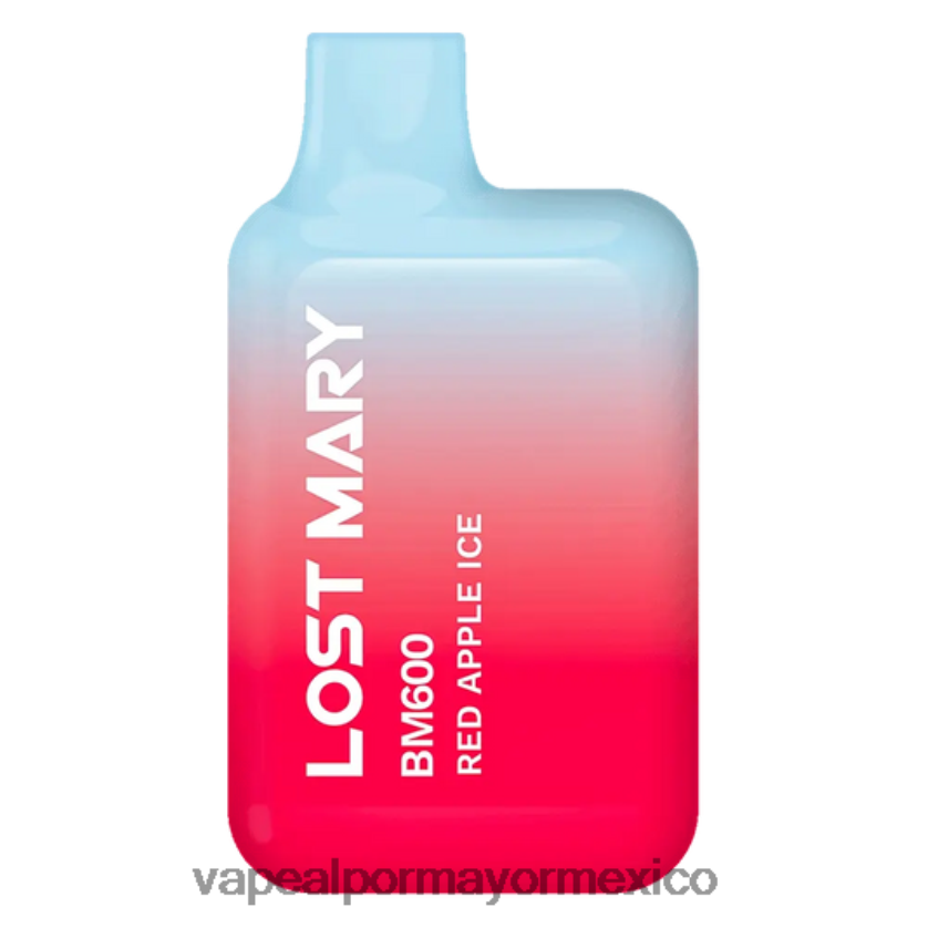 hielo de manzana roja