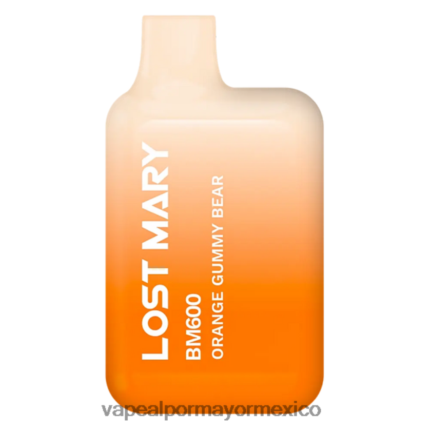 osito de goma naranja