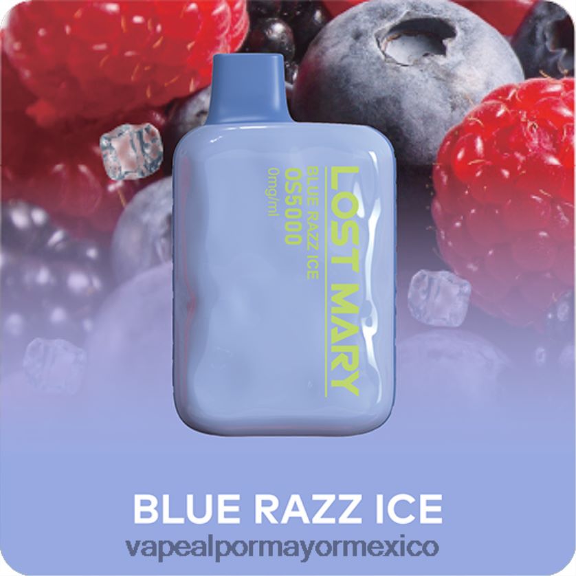 hielo azul