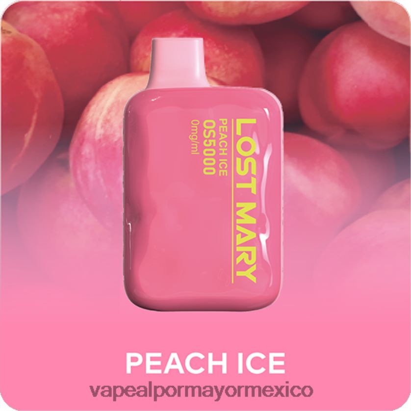 hielo de durazno