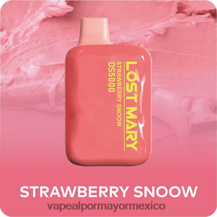 nieve de fresa