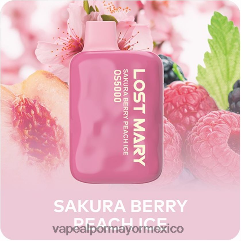 baya de sakura melocotón hielo