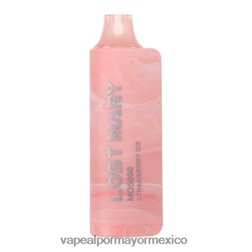 hielo de fresa