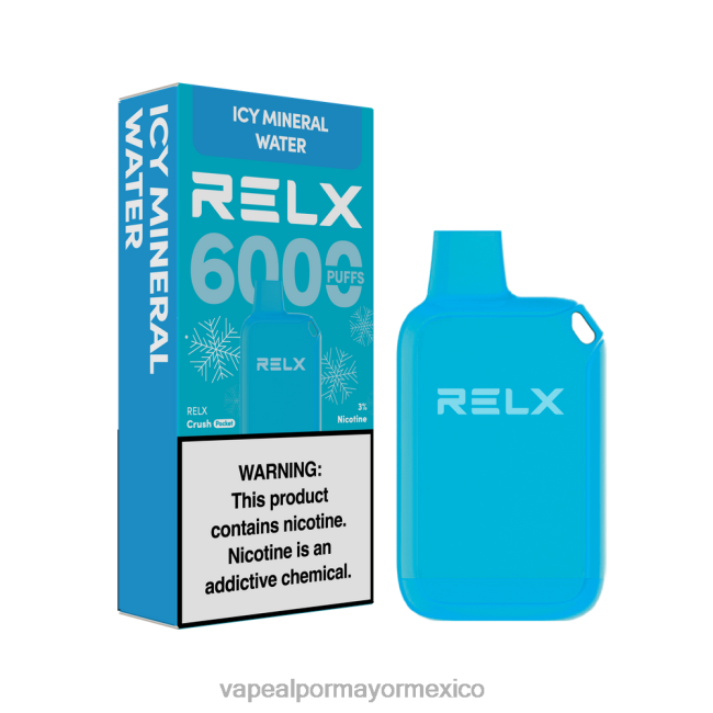 agua mineral helada