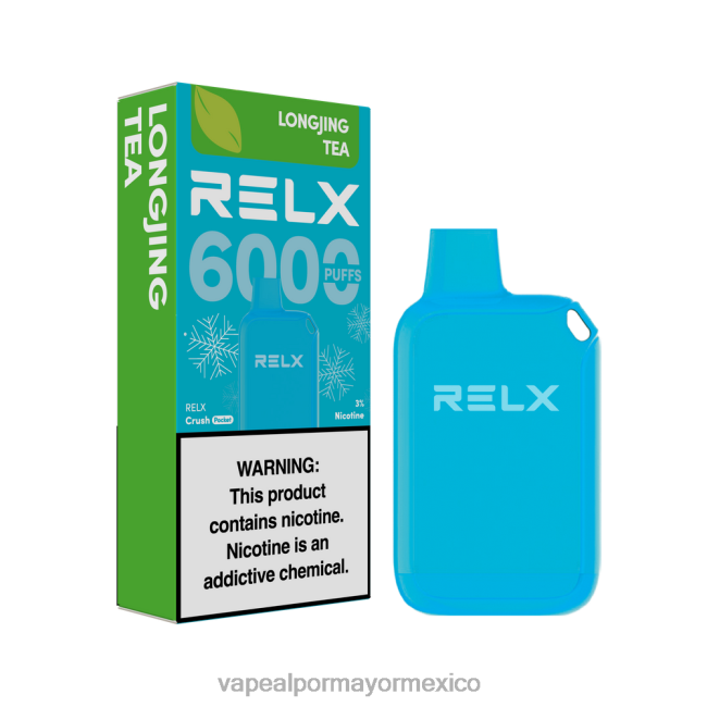 Vaporizador Desechable Por Mayor - RELX Crush Pocket 6000 helado té longjing 46PP49