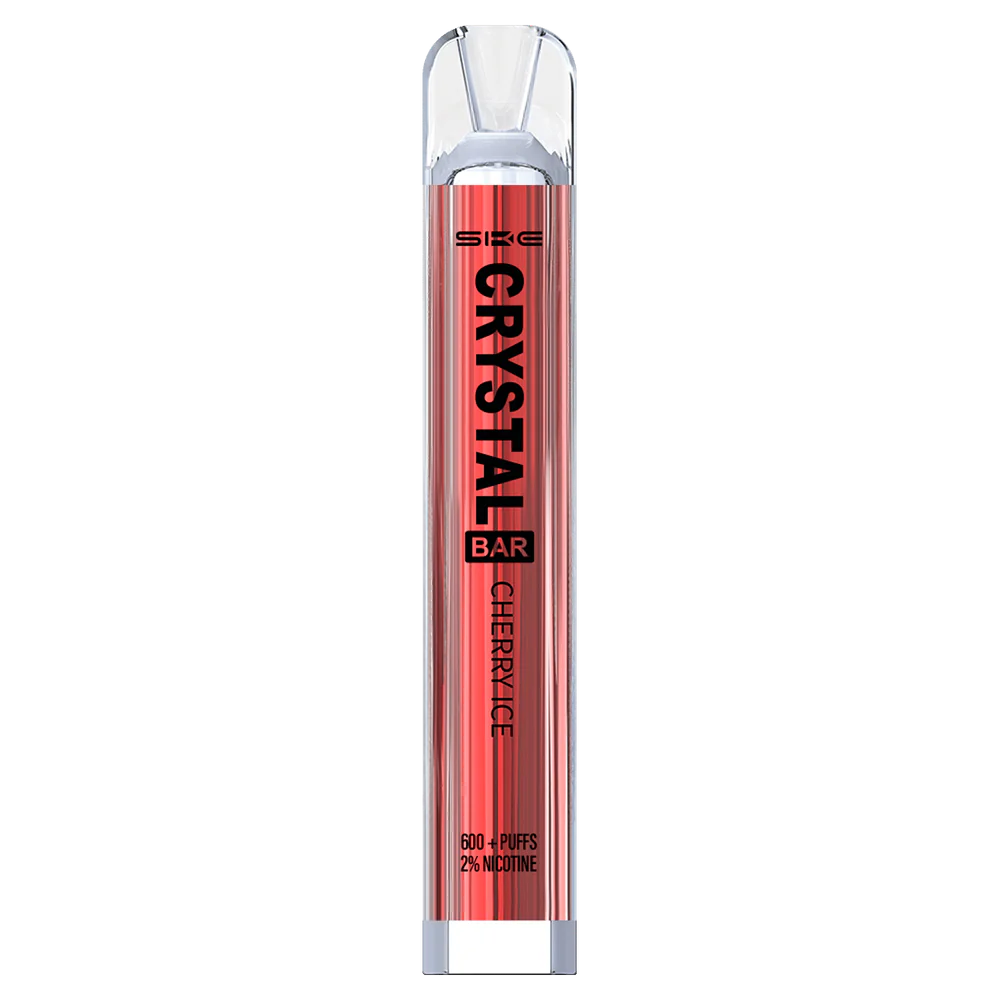 Vaporizador Desechable Por Mayor hielo de cereza D4H84F269 SKE Crystal Bar vaporizador desechable 600 inhalaciones