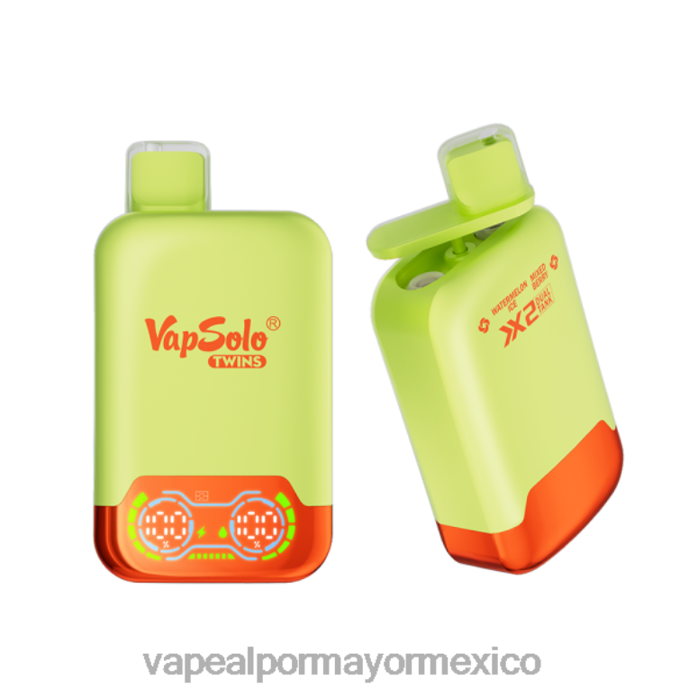 Jugo De Vapeo - Vapsolo TWINS vaporizador desechable hielo de sandía y bayas mixtas HJ862128