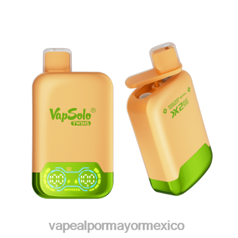 Vaporizador Al Por Mayor - Vapsolo TWINS vaporizador desechable sandía mango naranja y red bull HJ862124