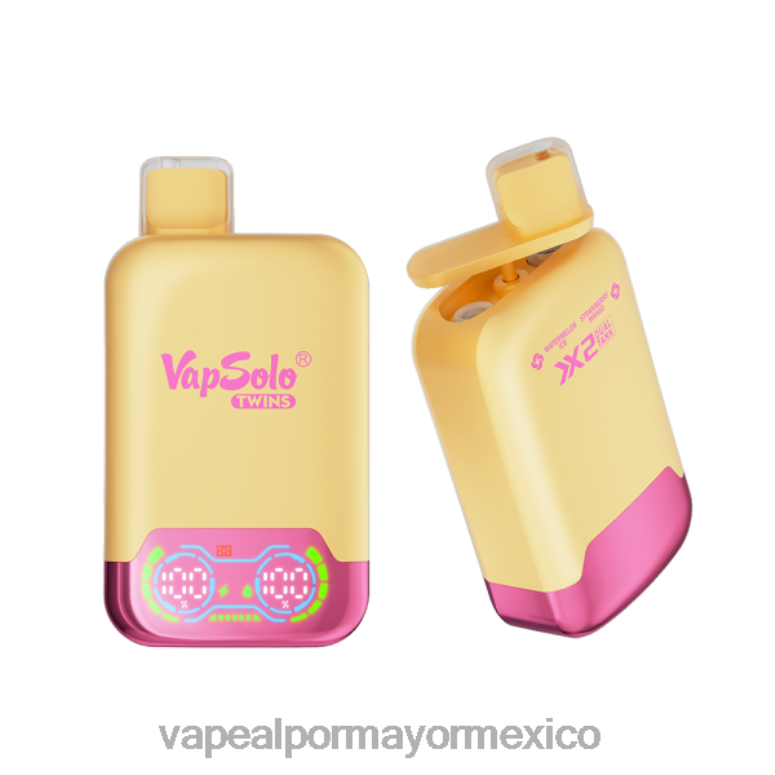 Vaporizador Desechable Por Mayor - Vapsolo TWINS vaporizador desechable helado de sandía y mango de fresa HJ862129