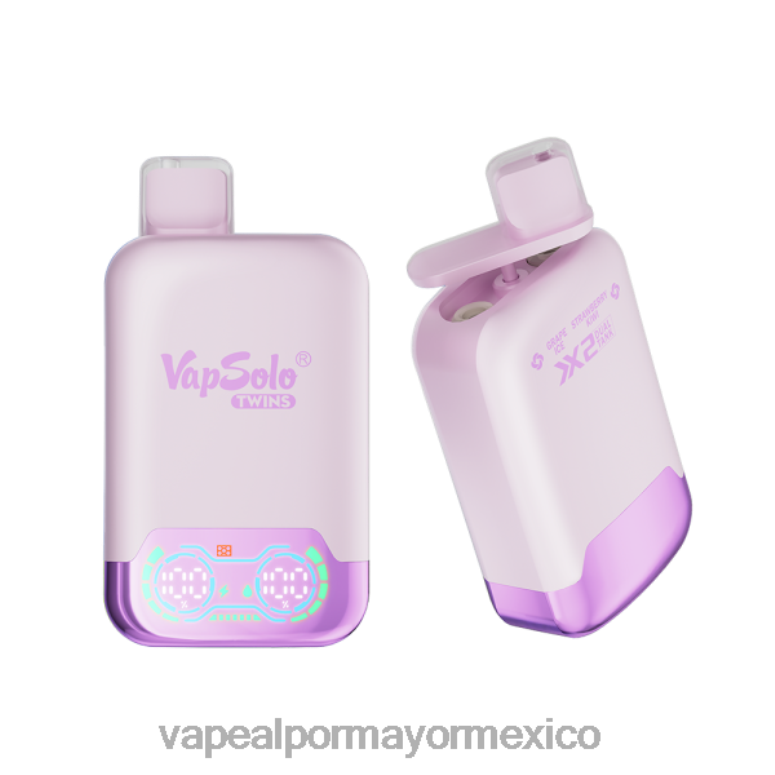 Vaporizador Desechable Precio - Vapsolo TWINS vaporizador desechable hielo de uva y kiwi fresa HJ862122